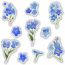 Suche nach vergissmeinnicht aufkleber Mit blumen
