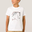 Recherche de de cheval enfant tshirts Blanc