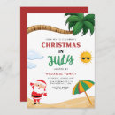 Recherche de juillet noël invitations Noël en été