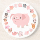 Suche nach rosa schwein untersetzer Ferkel