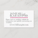 Recherche de site web mariage cartes visite Moderne