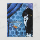 Recherche de poisson chat cartes postales Noir