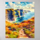 Suche nach mohs poster Klippen des moher souvenir