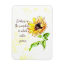 Recherche de tournesol magnets Aquarelle