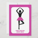 Recherche de de ballerine invitations Danser
