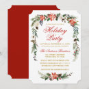 Recherche de elegant red gold noël invitations Fête de noël