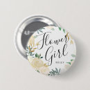 Recherche de fleurs blanches badges Rose