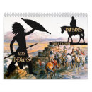 Recherche de chevaux de deux calendriers Vintage