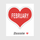 Suche nach februar aufkleber Herz