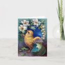 Recherche de poussin vintage pâques cartes Oeuf de pâques