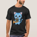 Recherche de cor de harmonie drôle tshirts Chat