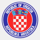 Recherche de la croatie autocollants Patriotique