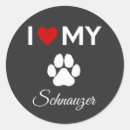 Suche nach hunde des schnauzer aufkleber Liebe