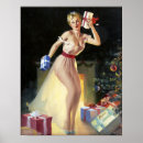 Recherche de vintage christmas art Pinup