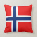 Recherche de norvège coussins Drapeau norvégien