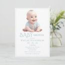 Recherche de de douche de bébé invitations Minimaliste