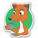 Recherche de fox autocollants Pour les enfants