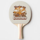 Recherche de années 1970 raquettes ping pong Fleur