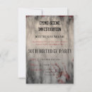 Recherche de criminel invitations Fête d'anniversaire