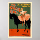 Recherche de cirque rétro posters Cheval