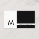 Recherche de bloc cartes visite Noir et blanc