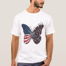 Recherche de papillon patriotique tshirts Fêteindépendance
