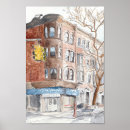 Suche nach new york watercolor poster Brooklyn