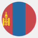 Recherche de mongolie autocollants Drapeaux du monde