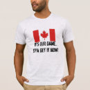Recherche de drapeau canadien tshirts Équipe