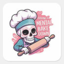 Recherche de skull autocollants Drôle