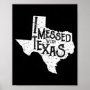 Suche nach durcheinander poster Texas