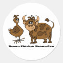 Recherche de humour de poulet autocollants Animaux