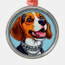 Recherche de dessin beagle ornements Drôle