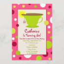 Recherche de pink and green invitations Fête d'anniversaire