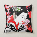 Recherche de japonais geisha coussins Cool
