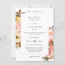 Recherche de rose et jaune mariage invitations Moderne