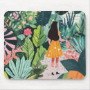 Suche nach der garten mousepads Mädchen