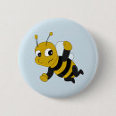 Recherche de dessin abeilles badges Noir