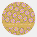 Recherche de jaune moutarde autocollants Floral