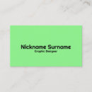 Suche nach lime green visitenkarten Minimalistisch