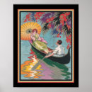 Recherche de canoë art Couple