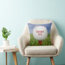 Recherche de balle golf coussins Sport