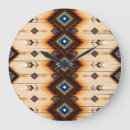 Recherche de motif ethnique horloges Ikat