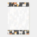 Suche nach schwarze katzen post it Weiß