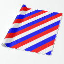 Recherche de rouge blanc bleu papier cadeau Bande