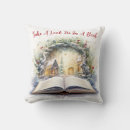 Recherche de bibliothécaire coussins Bibliophile