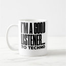 Recherche de musique techno tasses Edm drôle