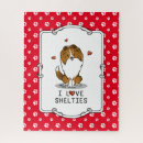 Recherche de sheltie puzzles Étagère