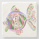 Recherche de poissons abstraits Mosaïque