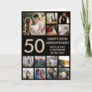 Suche nach 50 jahrestag karten Schwarz und gold